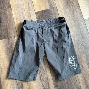 Grey Troy Lee Designs Mountain Bike shorts